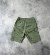 Stone island sage green cargo shorts