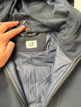CP company navy Google lens gilet