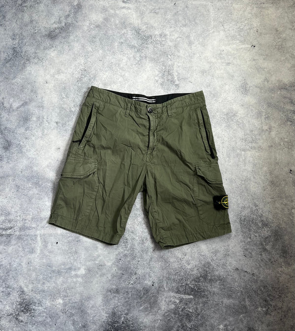 Stone island 2020 khaki cargo shorts