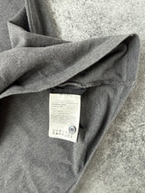 Moncler dark grey polo shirt