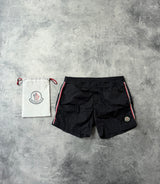 Moncler navy swim shorts