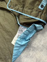 Stone island 2017 light blue membrana 3L TC zip up jacket