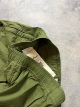 Stone island khaki cuffed cargo trousers