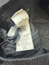 Stone island black cargo trousers