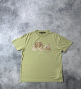 Palm angels pistachio green kill the bear tee