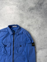Stone island 2021 blue overshirt