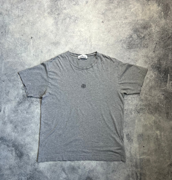Stone island 2018 grey graphic tee
