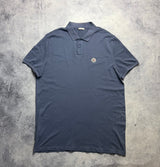 Moncler navy polo shirt