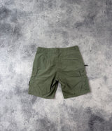 Stone island sage green cargo shorts