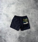 Moncler camo swim shorts