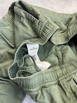Stone island 2021 khaki cuffed cargo trousers