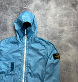 Stone island 2017 light blue membrana 3L TC zip up jacket