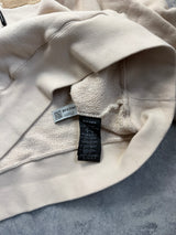 Palm angels women’s beige kill the bear hoodie