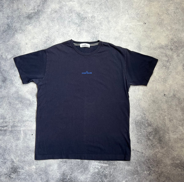Stone island 2020 navy blue graphic tee
