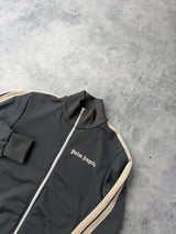 Palm angels charcoal grey track jacket