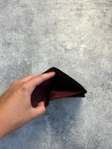 Cartier vintage wine red wallet