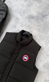 Canada goose black freestyle gilet