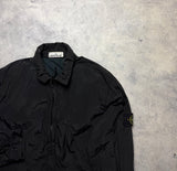 Stone island 2016 black nylon metal overshirt