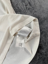 Moncler white Tri logo tee