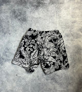 Palm angels jungle parrots swim shorts
