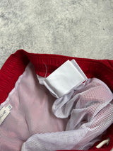 Moncler red swim shorts