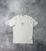 CP company white metropolis graphic tee