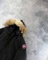 Canada goose black chilliwack bomber jacket