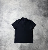 Moncler navy large logo polo shirt