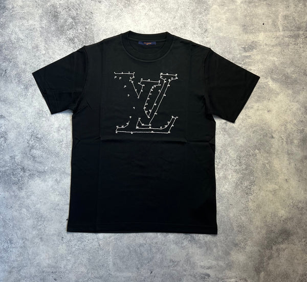Louis Vuitton black connect the dots tee