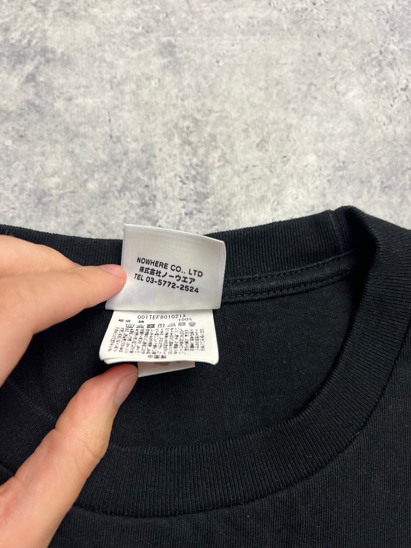 Bape black panda graphic tee