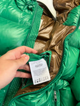 Moncler ecrins green jacket