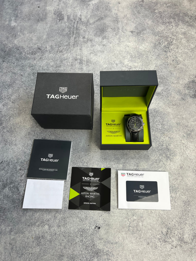 Tag heuer formula 1 x Aston Martin quartz 43MM steel watch