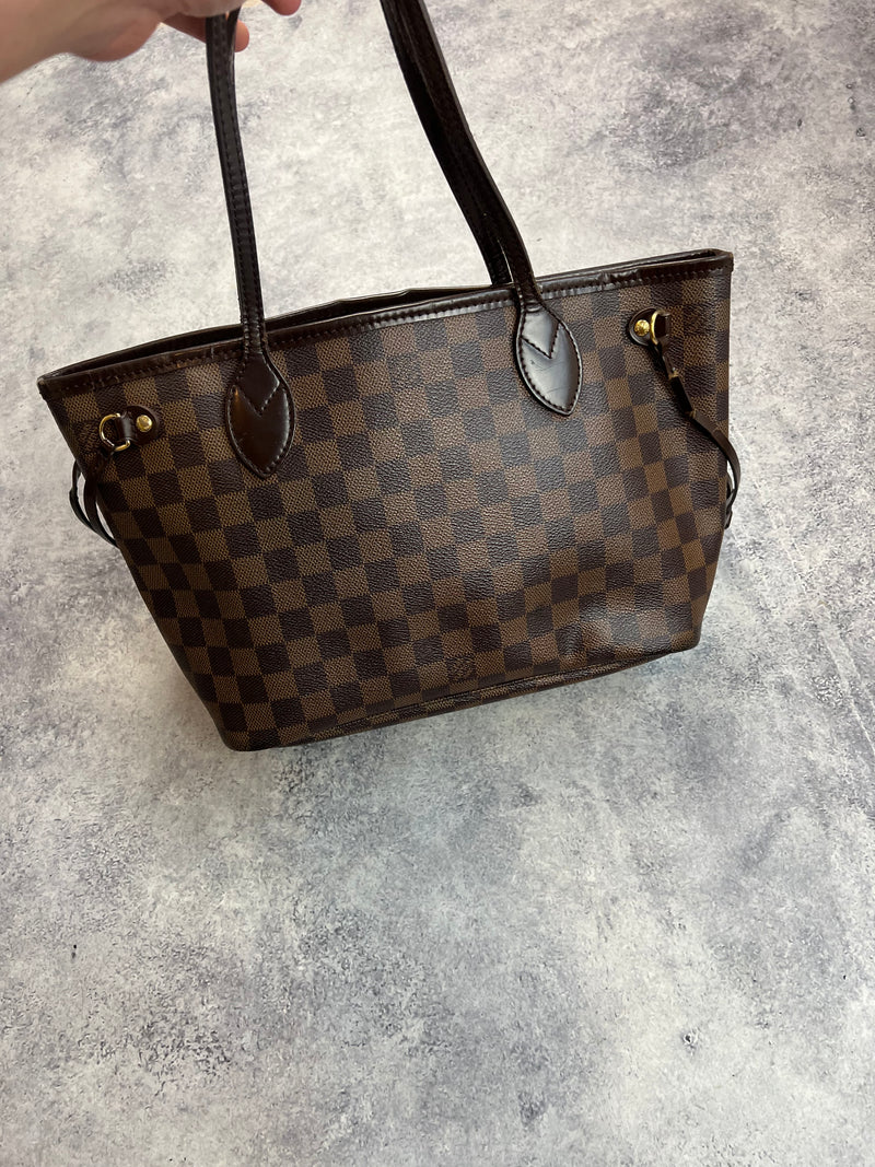 Louis Vuitton vintage Damier ebene nevefull tote bag