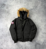 Canada goose black chilliwack bomber jacket