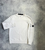 CP company white jumper