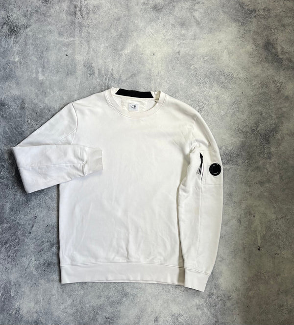 CP company white jumper