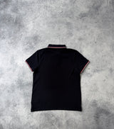 Moncler navy polo shirt