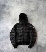 Moncler black marque giubbotto jacket