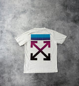 Off-white gradient white tee