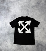 Off-white black spellout arrows tee