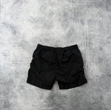 CP company black nylon chrome swim shorts