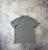 Moncler grey polo shirt