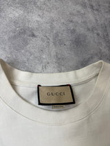 Gucci mirror logo print tee