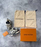 Louis Vuitton marine blue skate trainers