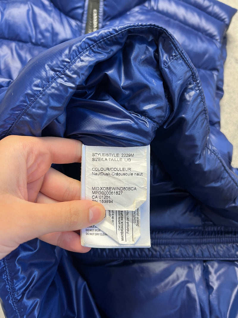 Canada goose navy blue Crofton gilet