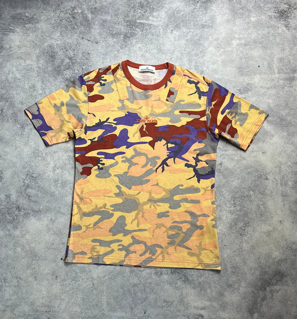 Stone island 2022 heritage camo tee