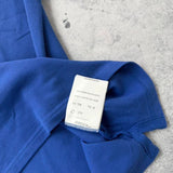 Moncler blue polo shirt