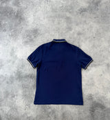 Prada navy blue polo shirt