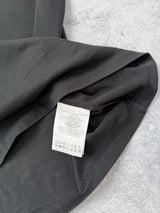 Moncler black double logo tee