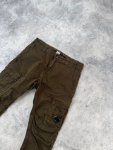 CP company khaki cargo trousers